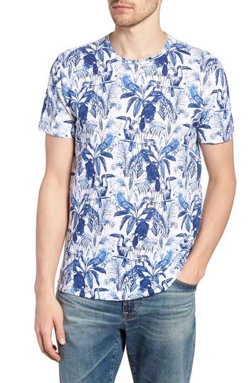 Men's Bonobos Print T-shirt - Blue