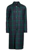 Men's Burberry Hollins Reversible Topcoat - Blue