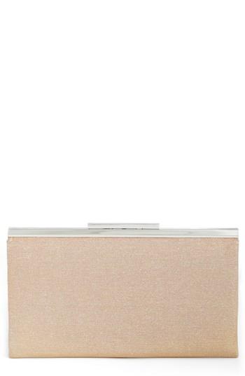 Nordstrom Glitter Clutch - Pink