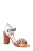 Women's Miu Miu Jewel Sandal .5us / 36.5eu - Brown