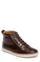 Men's Clarks Norsen Mid Water Resistant Plain Toe Boot With Faux-fur Lining M - Brown