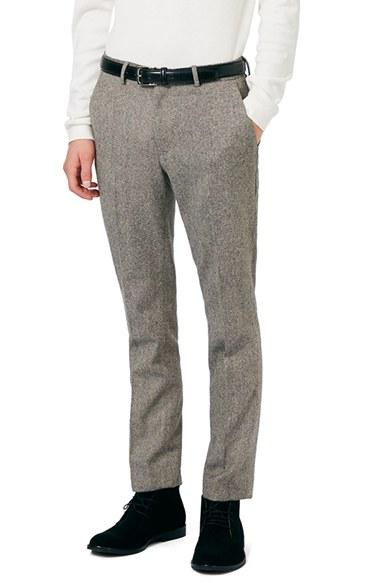 Men's Topman Skinny Fit Suit Trousers