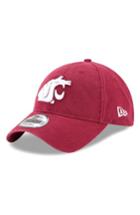 Men's New Era Collegiate Core Classic - Washington State Cougars Baseball Cap - Red