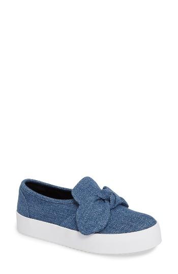 Women's Rebecca Minkoff Stacey Bow Platform Sneaker M - Red