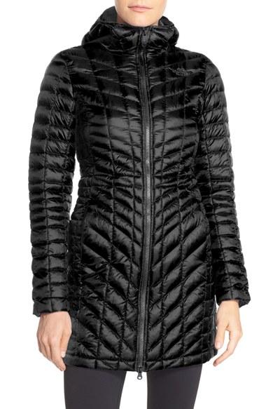 Women's The North Face Thermoball(tm) Primaloft Hooded Parka - Black