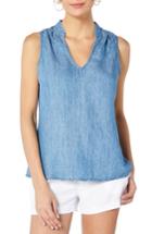 Women's Michael Stars Crisscross Tank - Blue