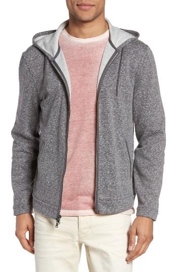 Men's John Varvatos Star Usa Zip Front Hoodie - Grey