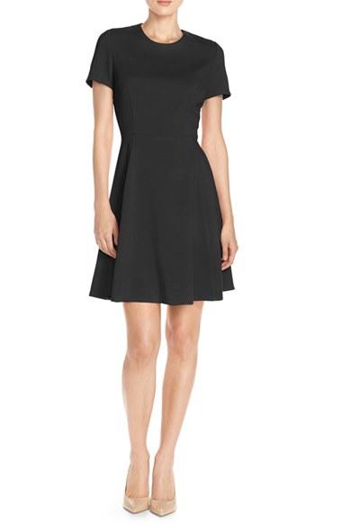 Women's Eliza J Crepe Fit & Flare Dress