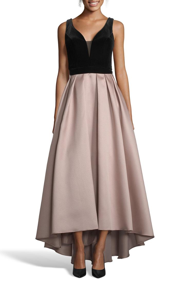 Women's Julia Jordan Long Sleeve Crepe Dress