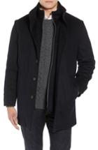 Men's John W. Nordstrom Hudson Wool Car Coat - Blue