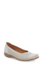 Women's Ara Avril Perforated Flat .5 M - Beige
