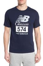 Men's New Balance Athletics Classic 574 Crewneck T-shirt - Blue