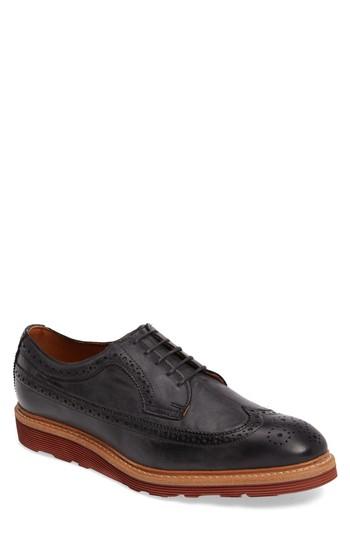 Men's Allen Edmonds Shannon Driving Wingtip D - Black