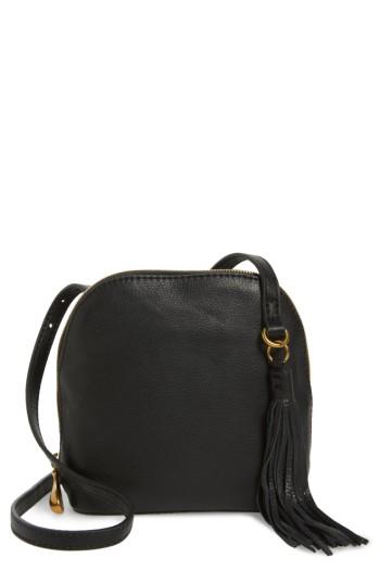 Hobo Nash Calfskin Leather Crossbody Bag - Black