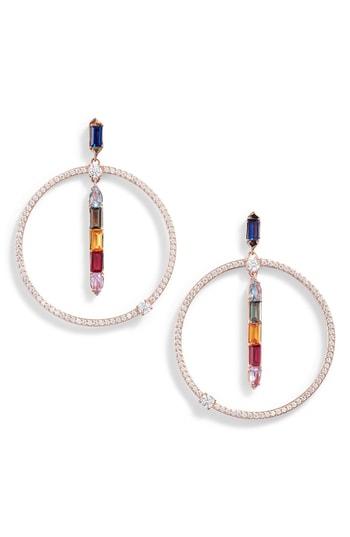 Women's Nadri Prism Circle Drop Earrings