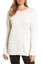 Women's Barbour Priory Wool Blend Tunic Sweater Us / 8 Uk - White