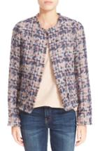 Women's Truth & Pride Tweed Jacket - Pink