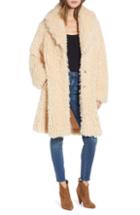 Women's Somedays Lovin Down This Road Faux Shearling Coat - Ivory