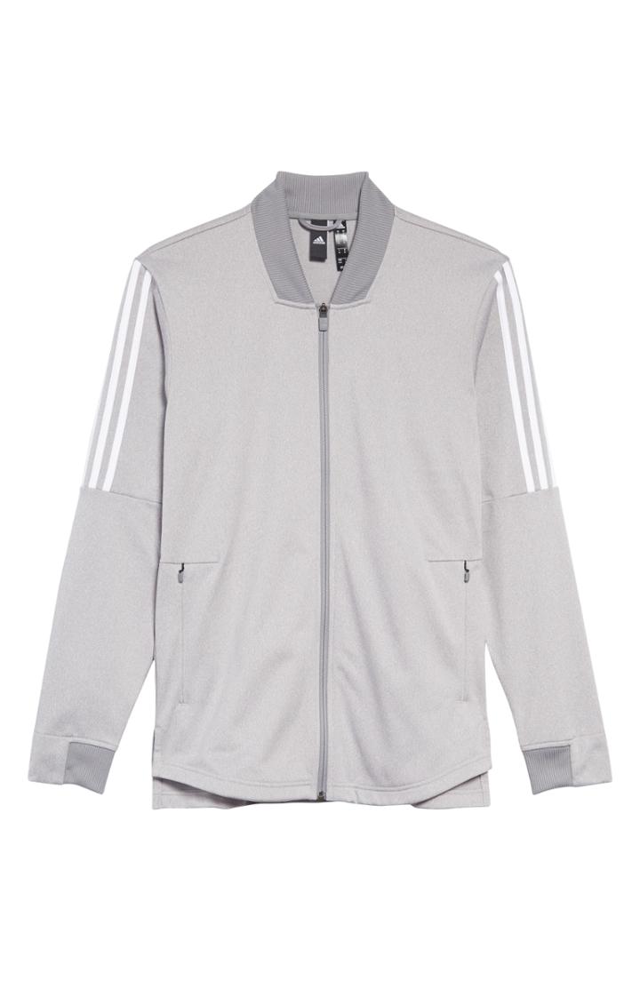 Men's Adidas Id Bomber Jacket - Grey