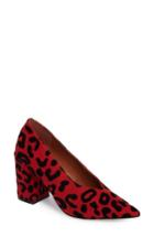 Women's Topshop Greatal Pointy Toe Pump .5us / 36eu - Red