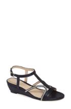 Women's Paradox London Pink Wynita Crystal Embellished Wedge Sandal .5 M - Blue