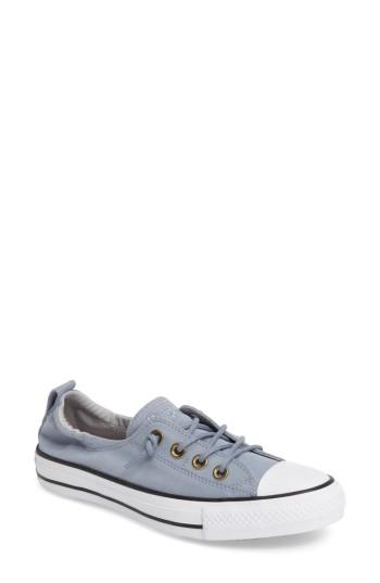 Women's Converse Chuck Taylor All Star Shoreline Peached Twill Sneaker M - Blue