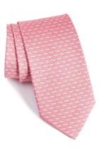 Men's Salvatore Ferragamo Novelty Silk Tie, Size - Pink