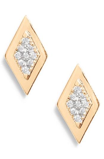Women's Dana Rebecca Lisa Michelle Multi Diamond Stud Earrings