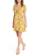Women's Colie Ruffle Wrap Dress - Yellow