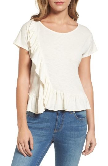 Women's Velvet By Graham & Spencer Ruffled Tee