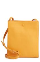 Steven Alan Camden Leather Crossbody Bag - Yellow