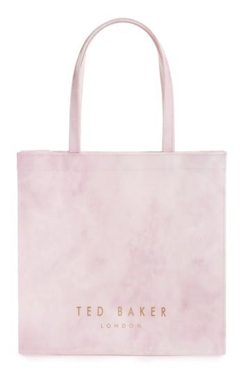 Ted Baker London Large Loricon Rose Quartz Print Icon Tote -