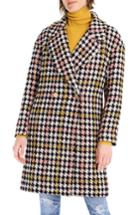Women's J.crew Collection Oversize Lurex Tweed Coat - Pink