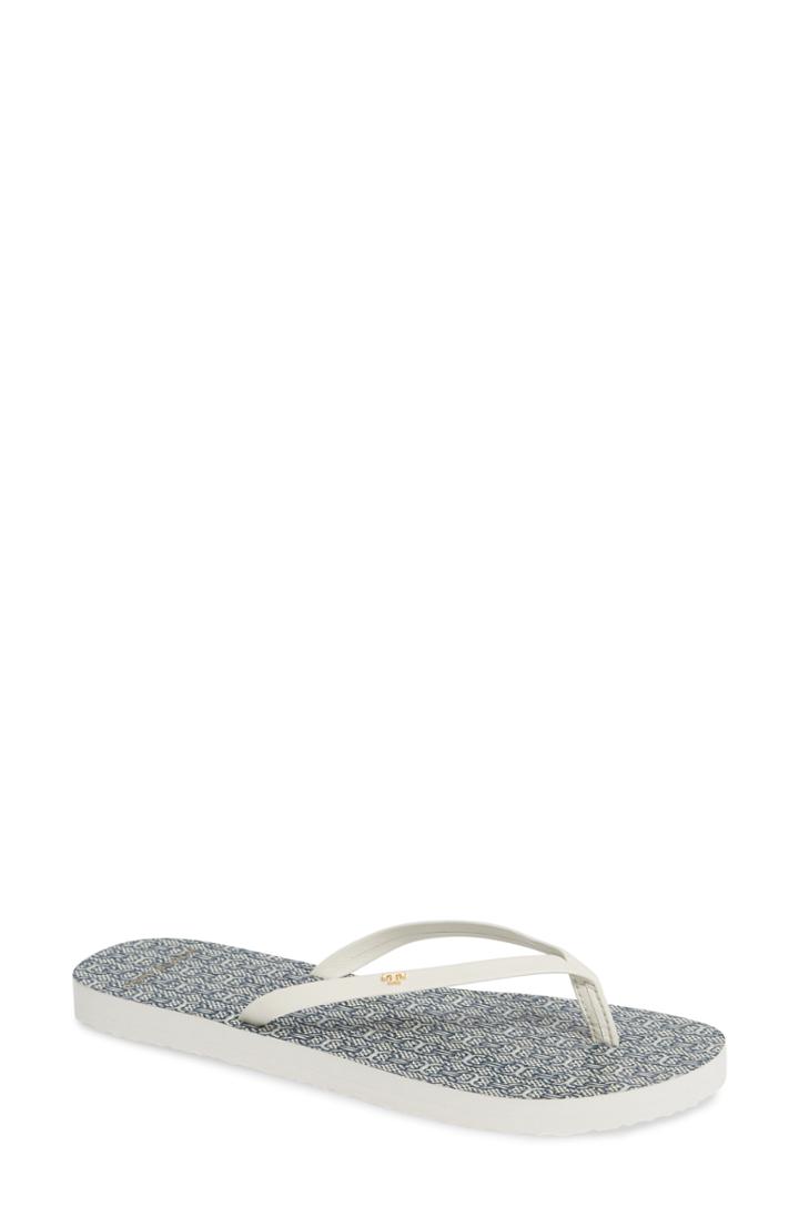Women's Tory Burch Flip Flip M - Beige