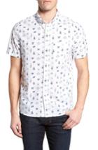 Men's Michael Bastian Trim Fit Nautical Sport Shirt - White
