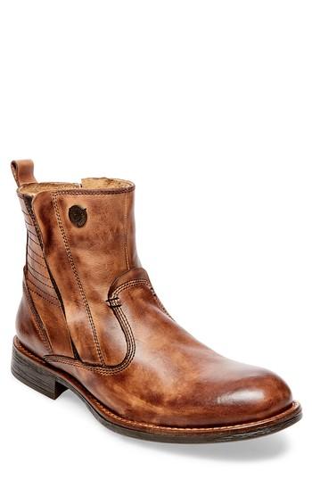 Men's Steve Madden Patten Zip Boot M - Brown