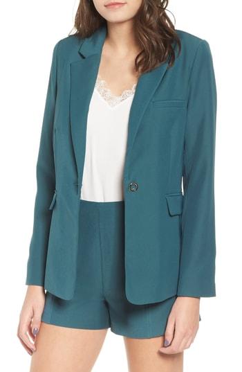 Women's J.o.a. Blazer - Blue/green