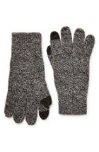 Men's Topman Touchscreen Knit Gloves - Grey