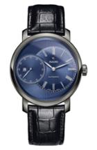 Men's Rado Diamaster Grande Seconde Automatic Leather Strap Watch, 43mm