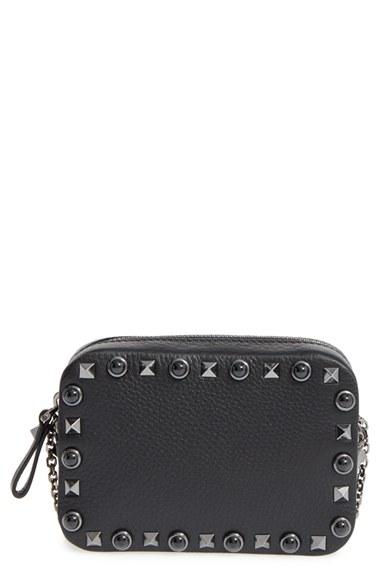 Valentino Rockstud Leather Pouch -