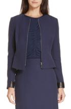 Women's Boss Jaleta Soft Twill Jacket R - Blue
