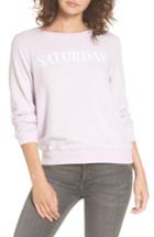 Women's Dream Scene Saturday Sweatshirt - Purple