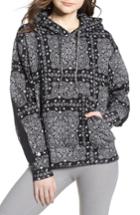 Women's Converse X Miley Cyrus Bandana Print Hoodie - Black