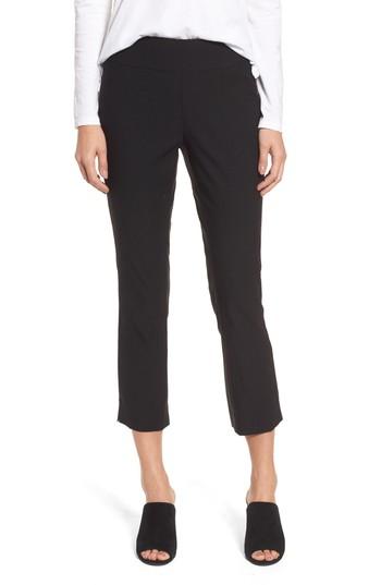 Women's Nic+zoe Wonder Stretch Crop Pants - Black