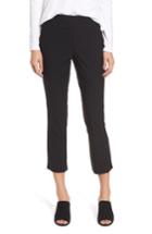 Women's Nic+zoe Wonder Stretch Crop Pants - Black