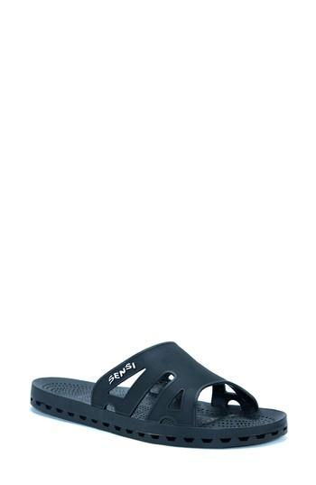 Women's Sensi Regatta Slide Sandal M - Black