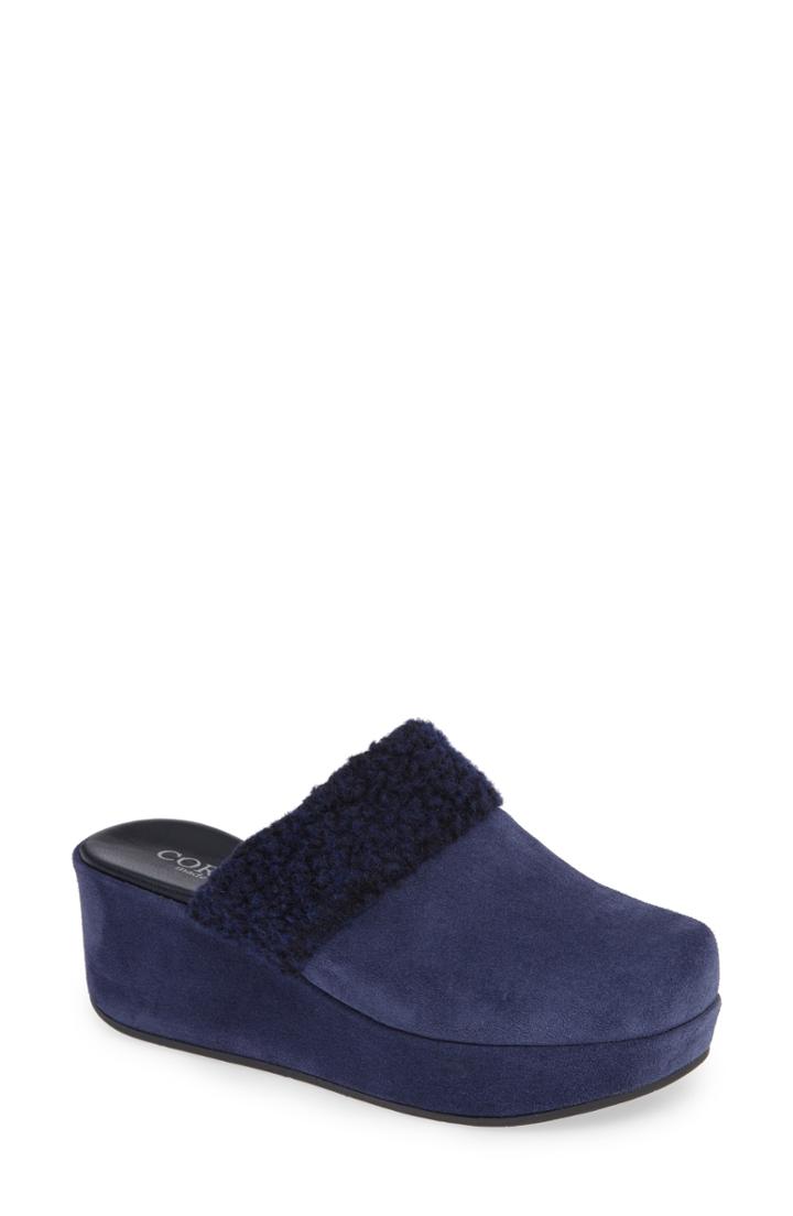 Women's Cordani Carmie Wedge Mule .5us / 36eu - Blue