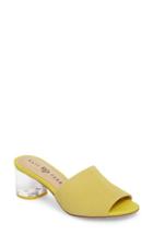 Women's Katy Perry The Kaitlynn Slide Sandal M - Yellow