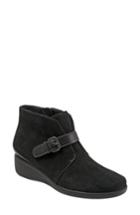 Women's Trotters 'mindy' Wedge Bootie .5 N - Black