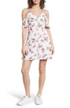 Women's Dee Elly Button Front Cold Shoulder Dress
